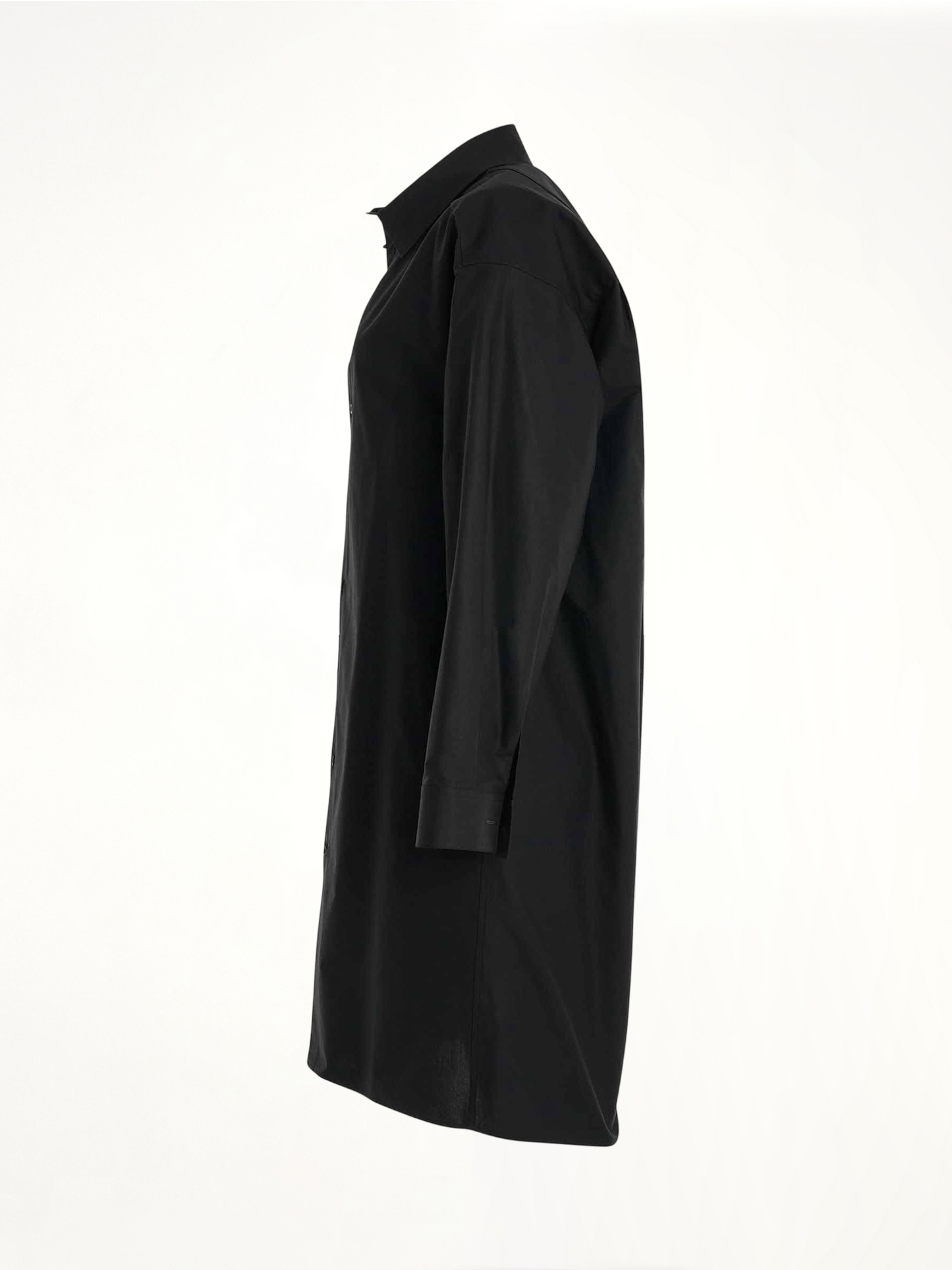 Kick Collar Dress in Black