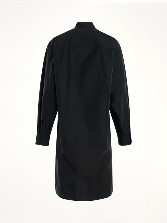 Kick Collar Dress in Black