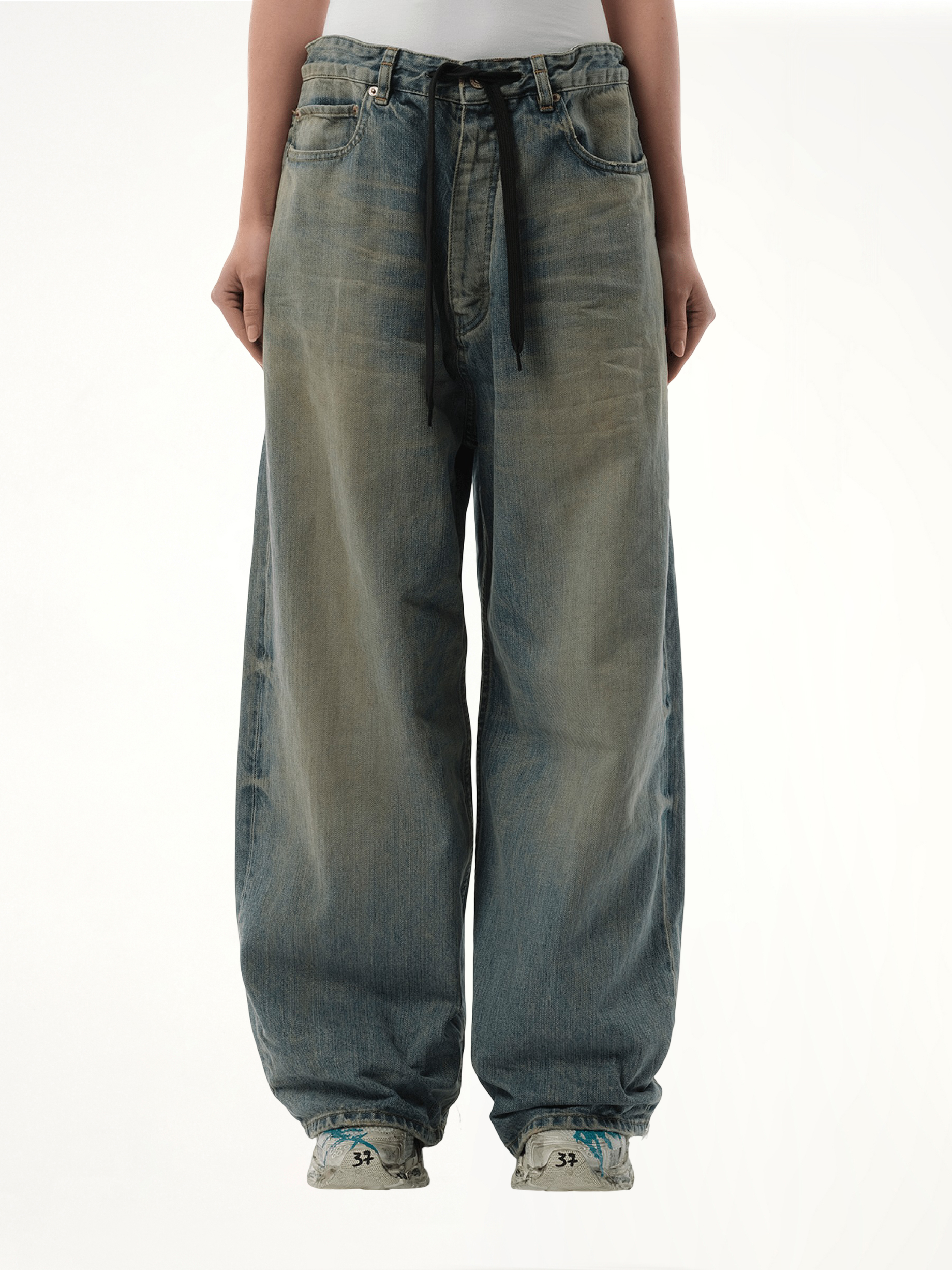 Oversized Baggy Jeans in Blue