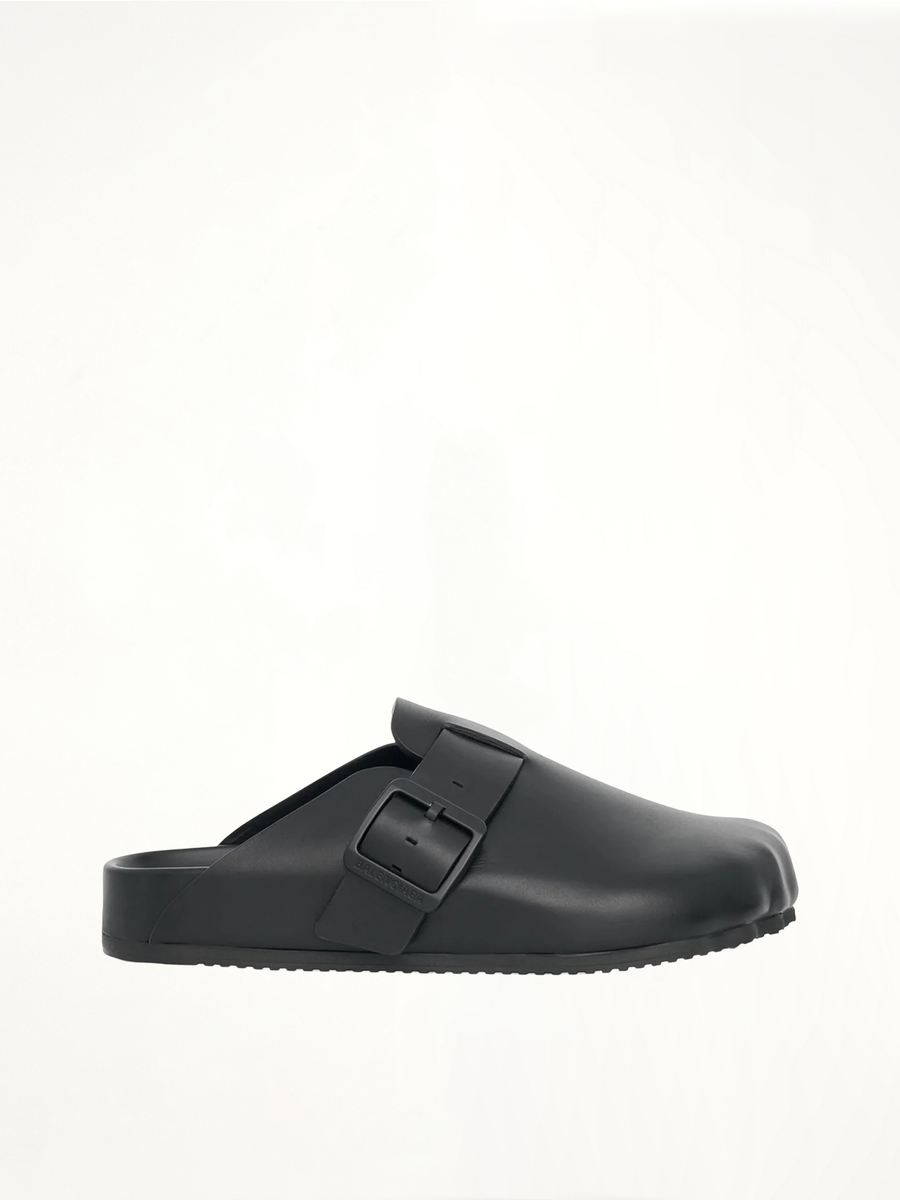 Sunday Mule in Black Side View | BALENCIAGA