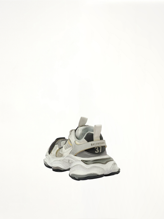 Cargo Sneaker in White/Grey