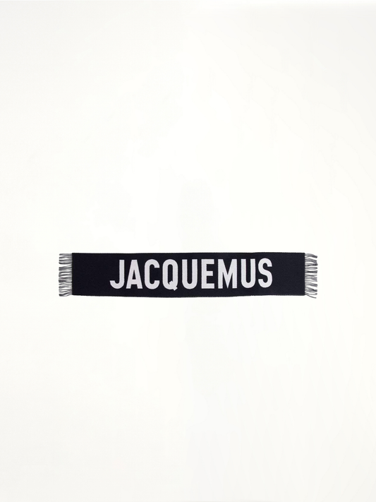 L'echarpe Jacquemus Scarf in Black