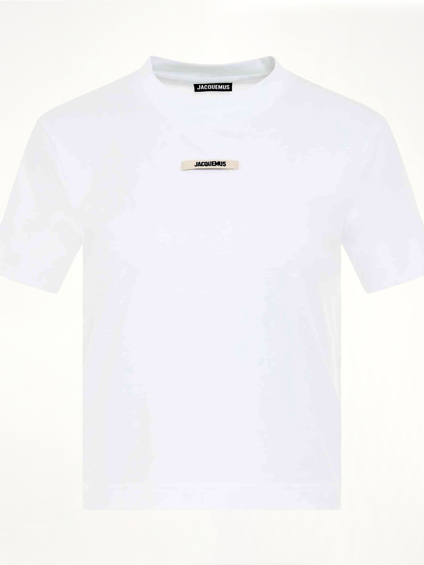 Gros Grain Logo T-Shirt in White