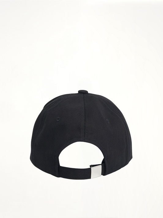 Basic Small Logo Cap in Black