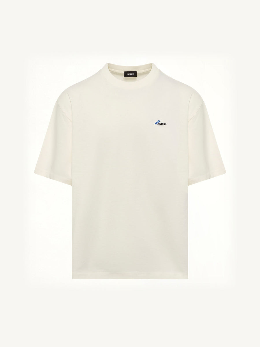 Wapen Logo T-Shirt in Ivory