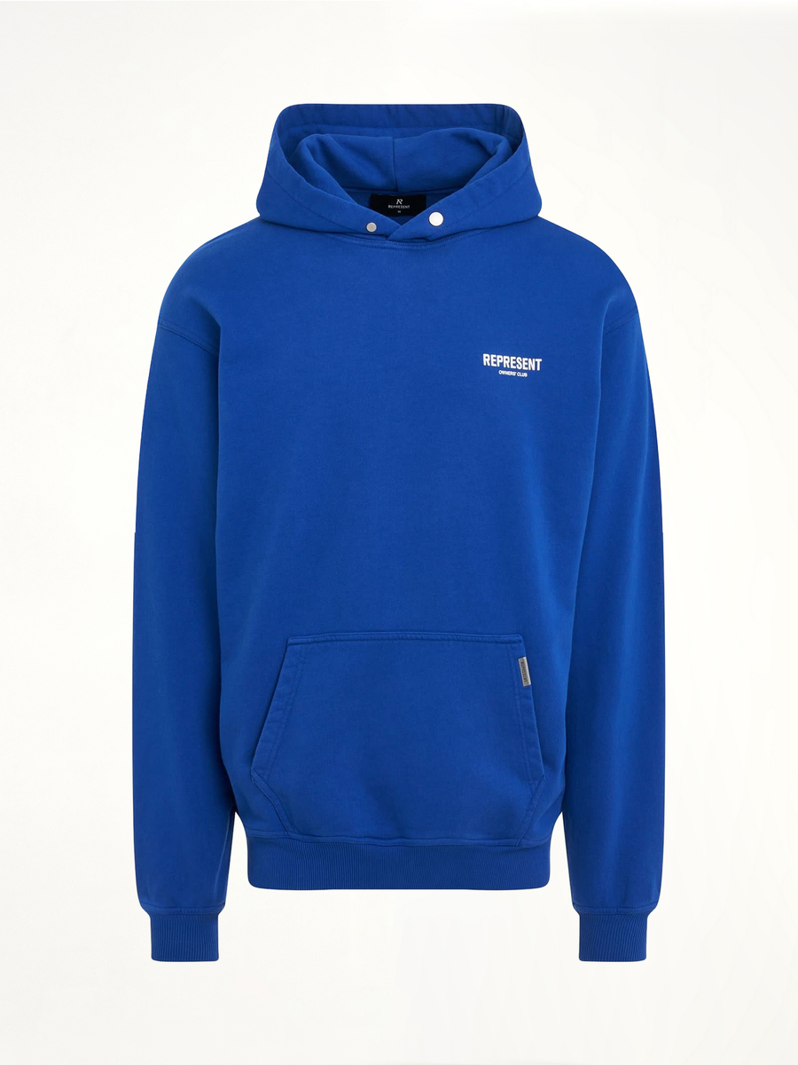 New Represent Owners Club Hoodie in Cobalt Blue