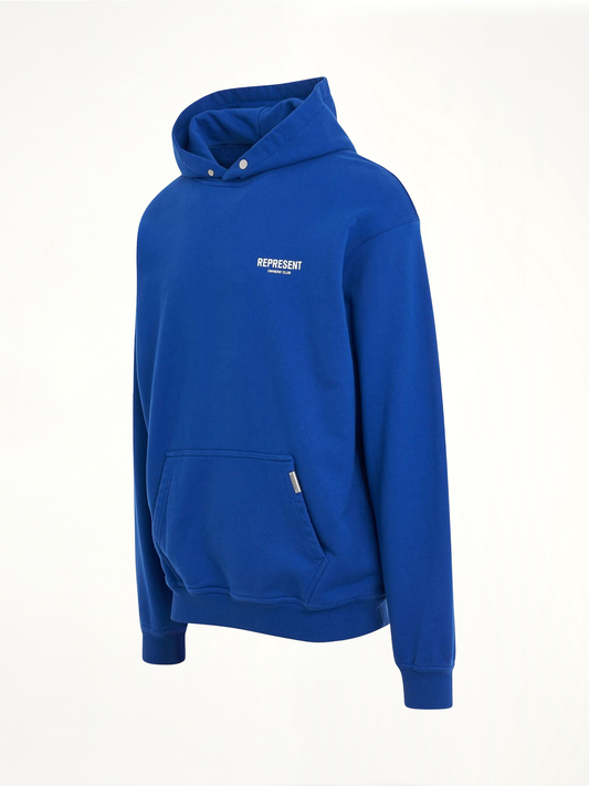 New Represent Owners Club Hoodie in Cobalt Blue