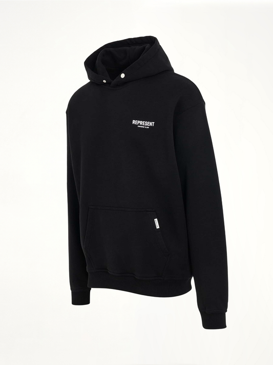 New Represent Owners Club Hoodie in Black
