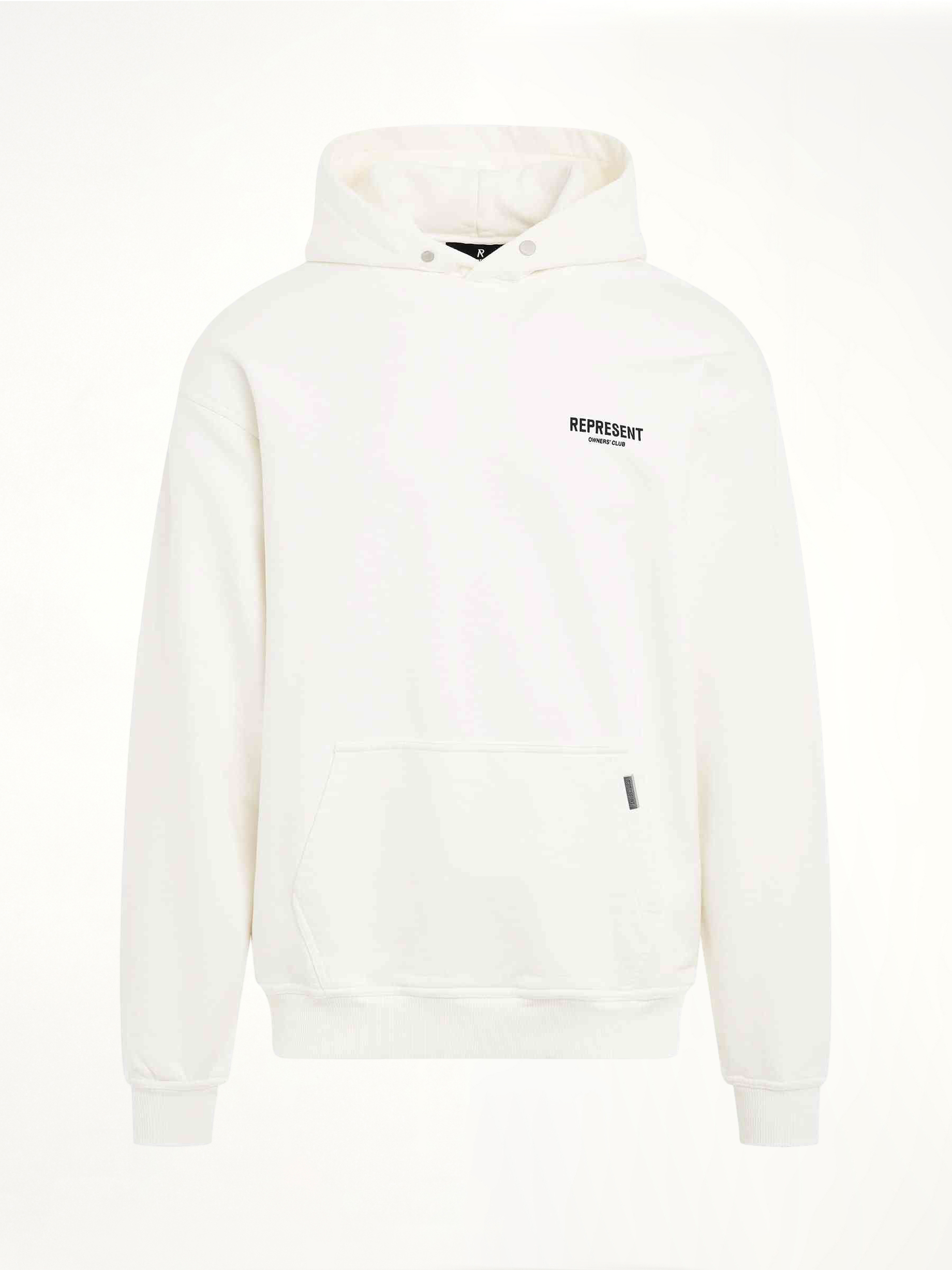 New Represent Owners Club Hoodie in Flat White