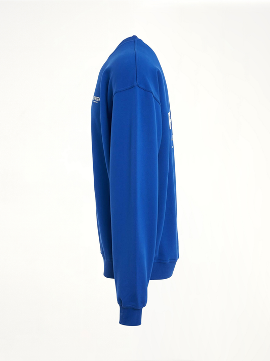 New Represent Owners Club Sweatshirt in Cobalt Blue