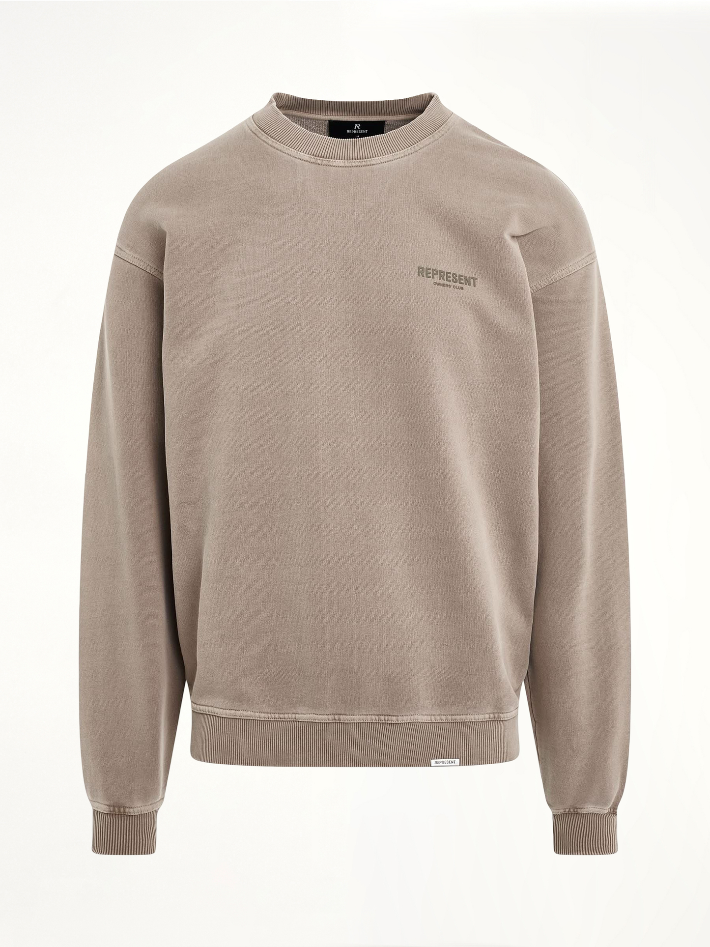 New Represent Owners Club Sweatshirt in Mushroom