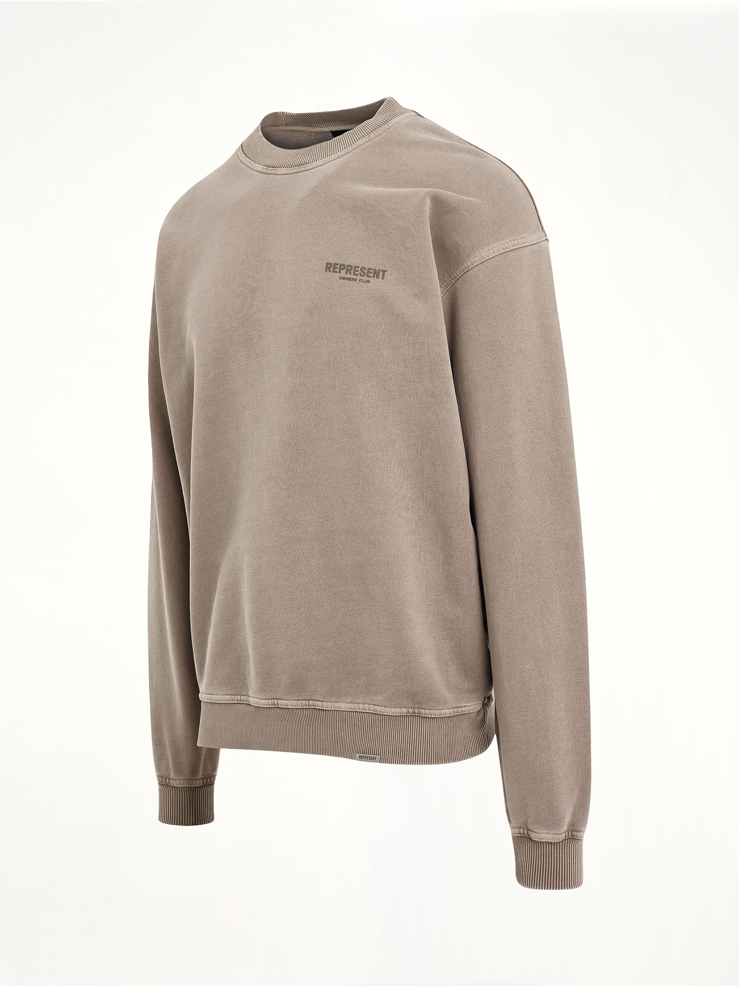 New Represent Owners Club Sweatshirt in Mushroom