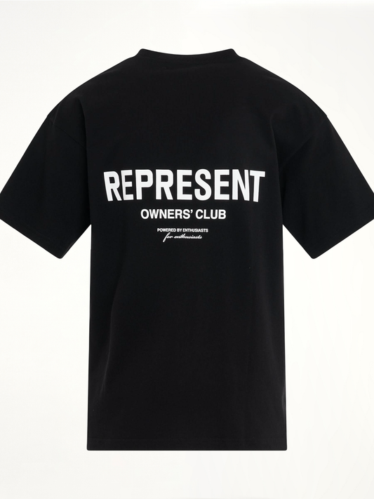 New Represent Owners Club T-Shirt in Black