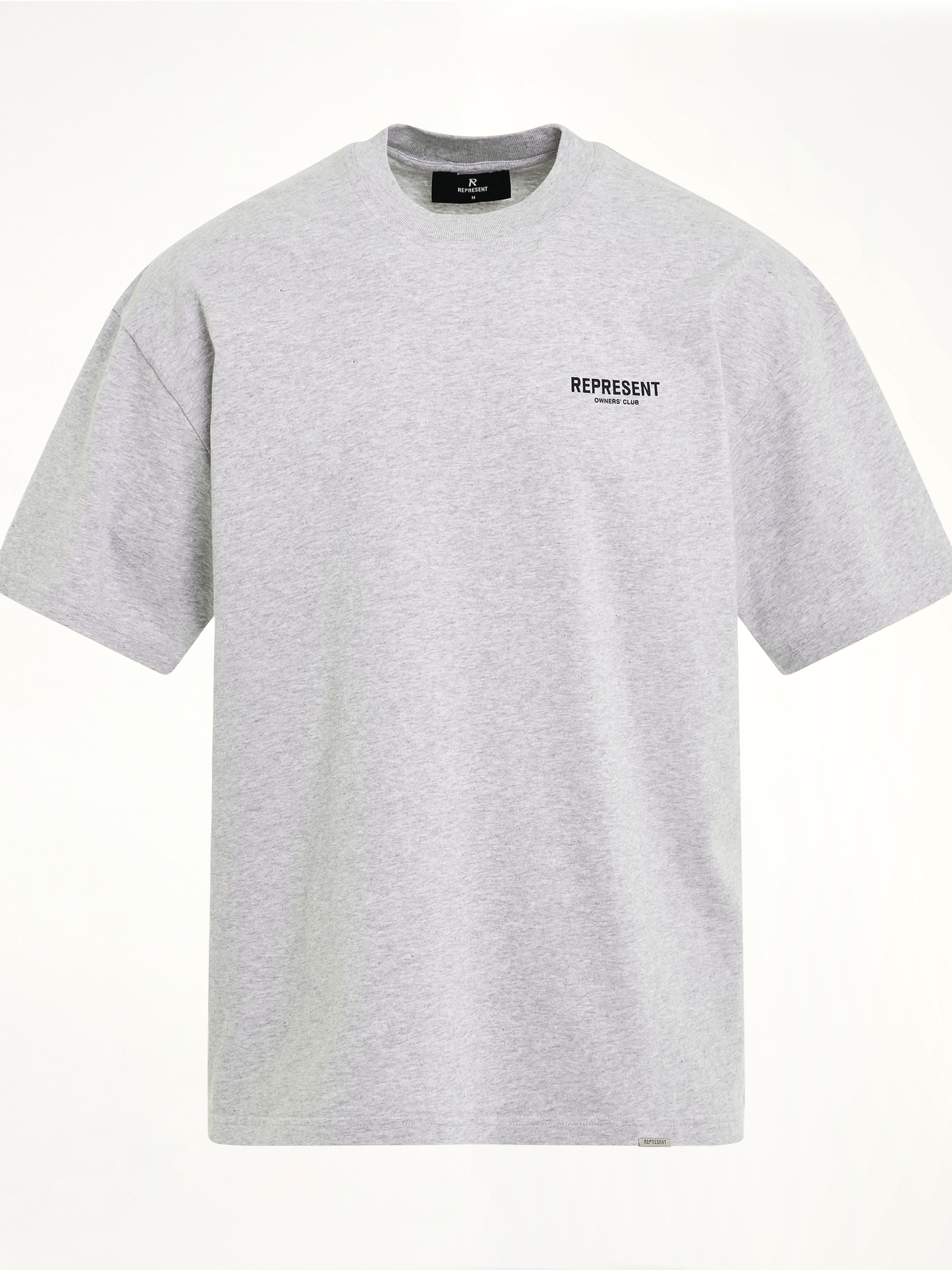 New Represent Owners Club T-Shirt in Ash Grey/Black