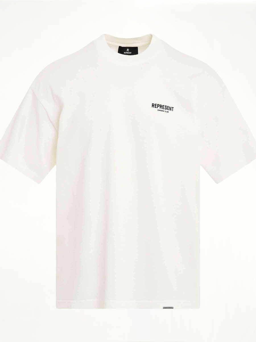New Represent Owners Club T-Shirt in Flat White
