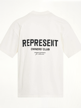 Flat White色新款Represent车主俱乐部T恤
