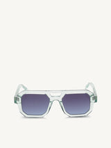 Thirty Four Minty Sunglass with Blue Lens