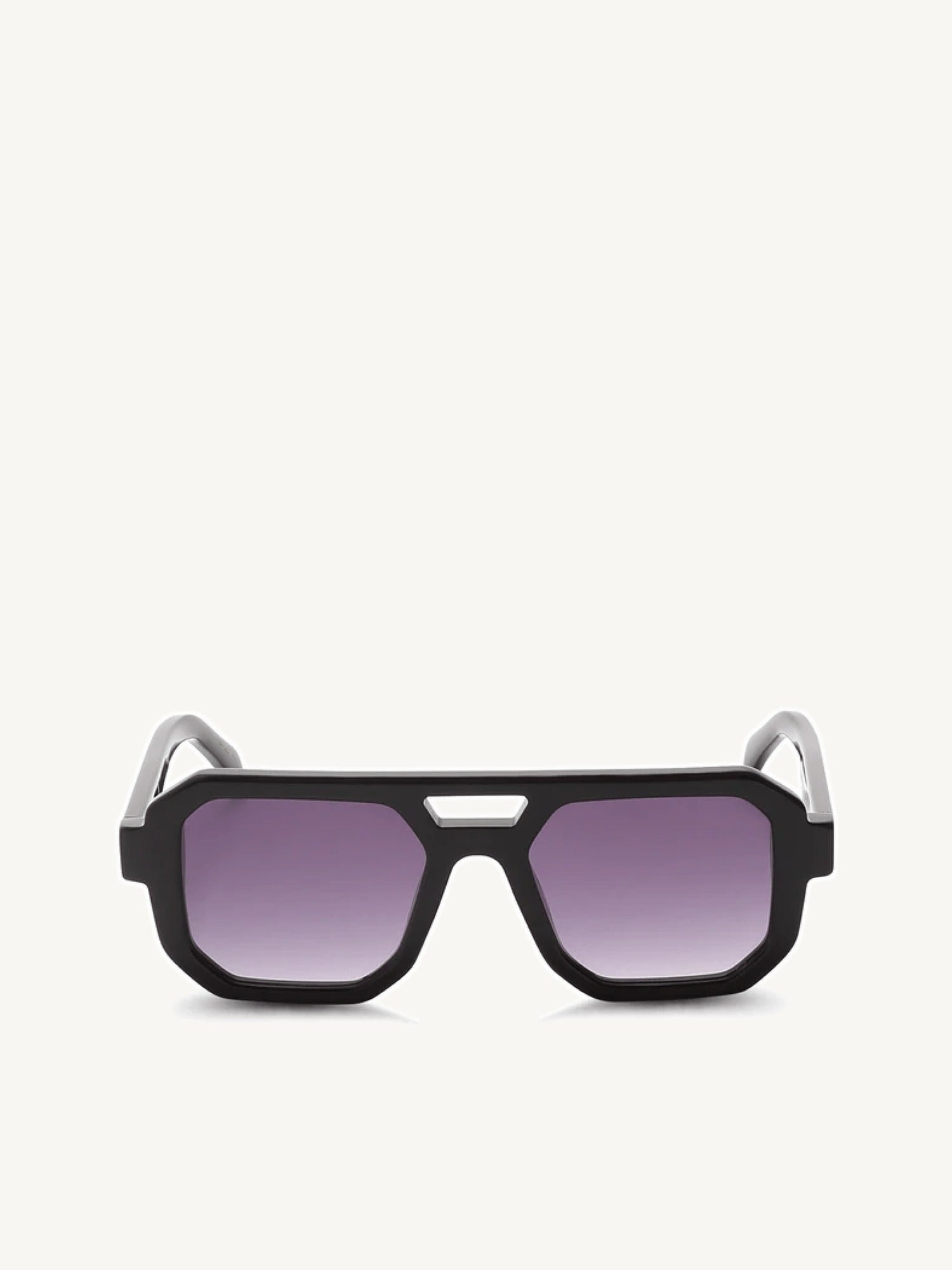 Thirty Four II Black Sunglass with Grey
