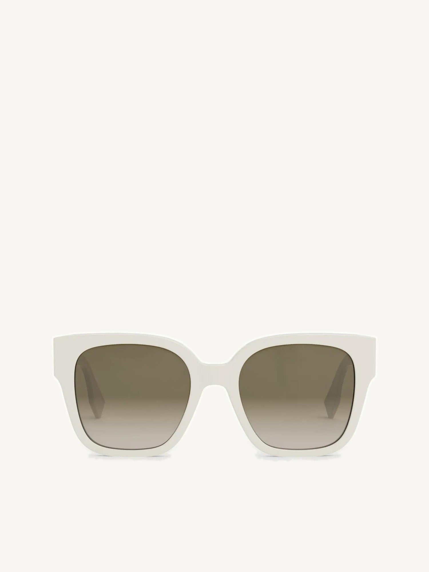 Fendi FE40063I 5425F Acetate Sunglasses in Ivory