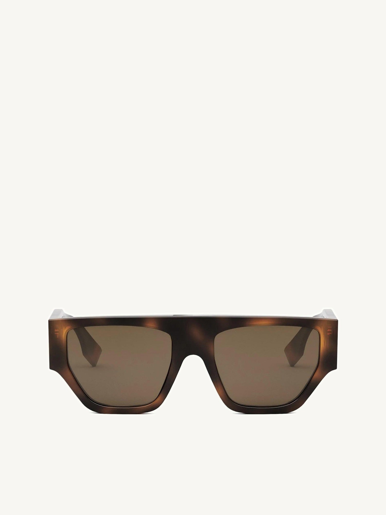 Fendi FE40108U 5453E Injected Sunglasses in Blonde Havana/Brown