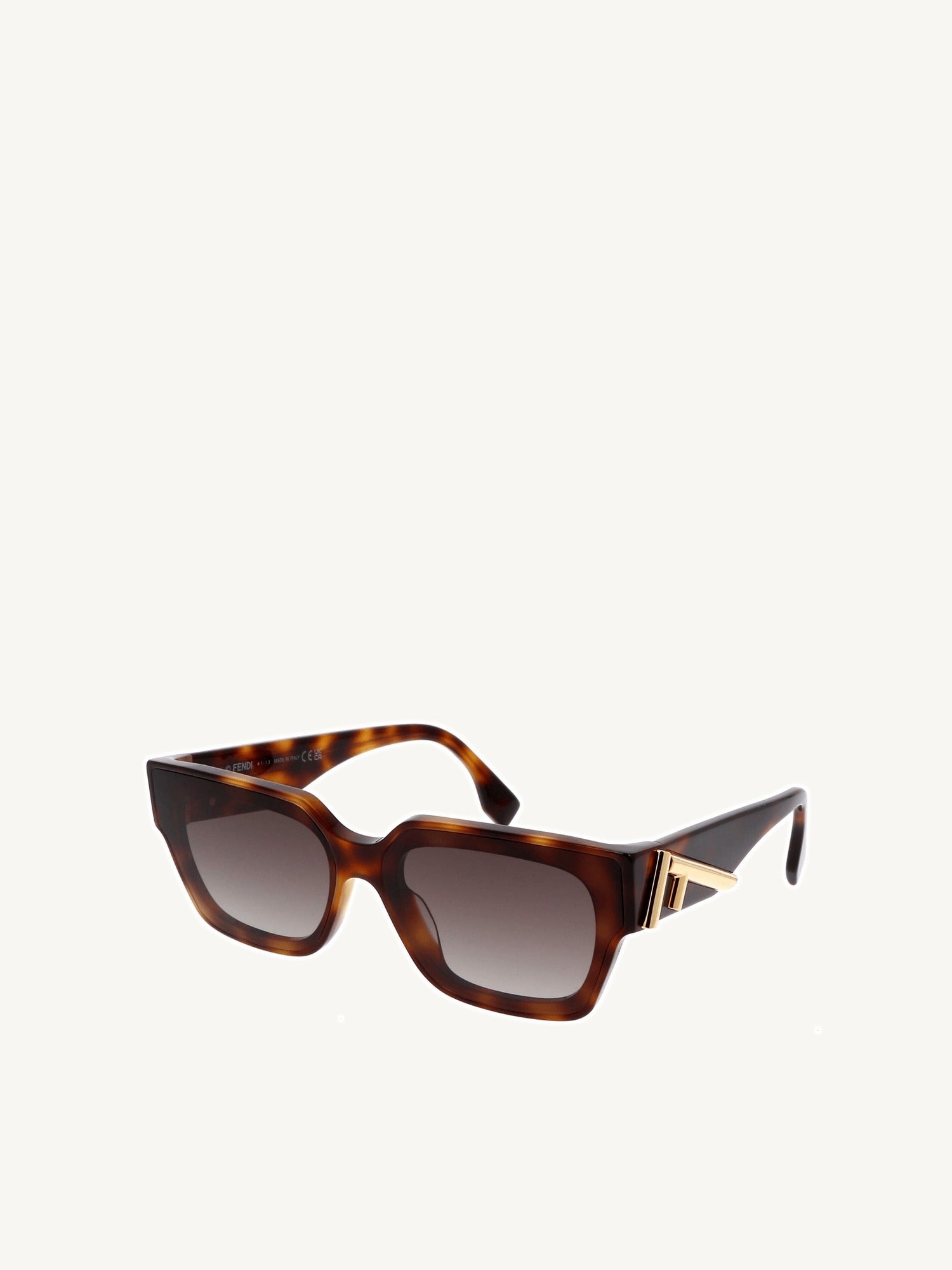 Fendi FE40099F 6653B Acetate Sunglasses in Tortoise