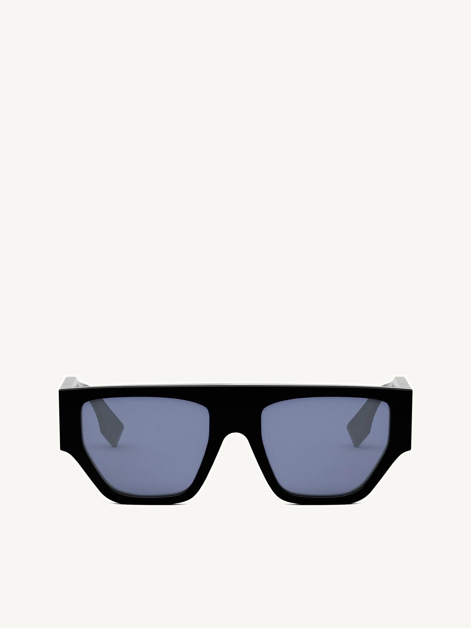 Fendi FE40108U 5401V Injected Sunglasses in Black/Blue