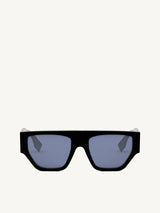 Fendi FE40108U 5401V Injected Sunglasses in Black/Blue