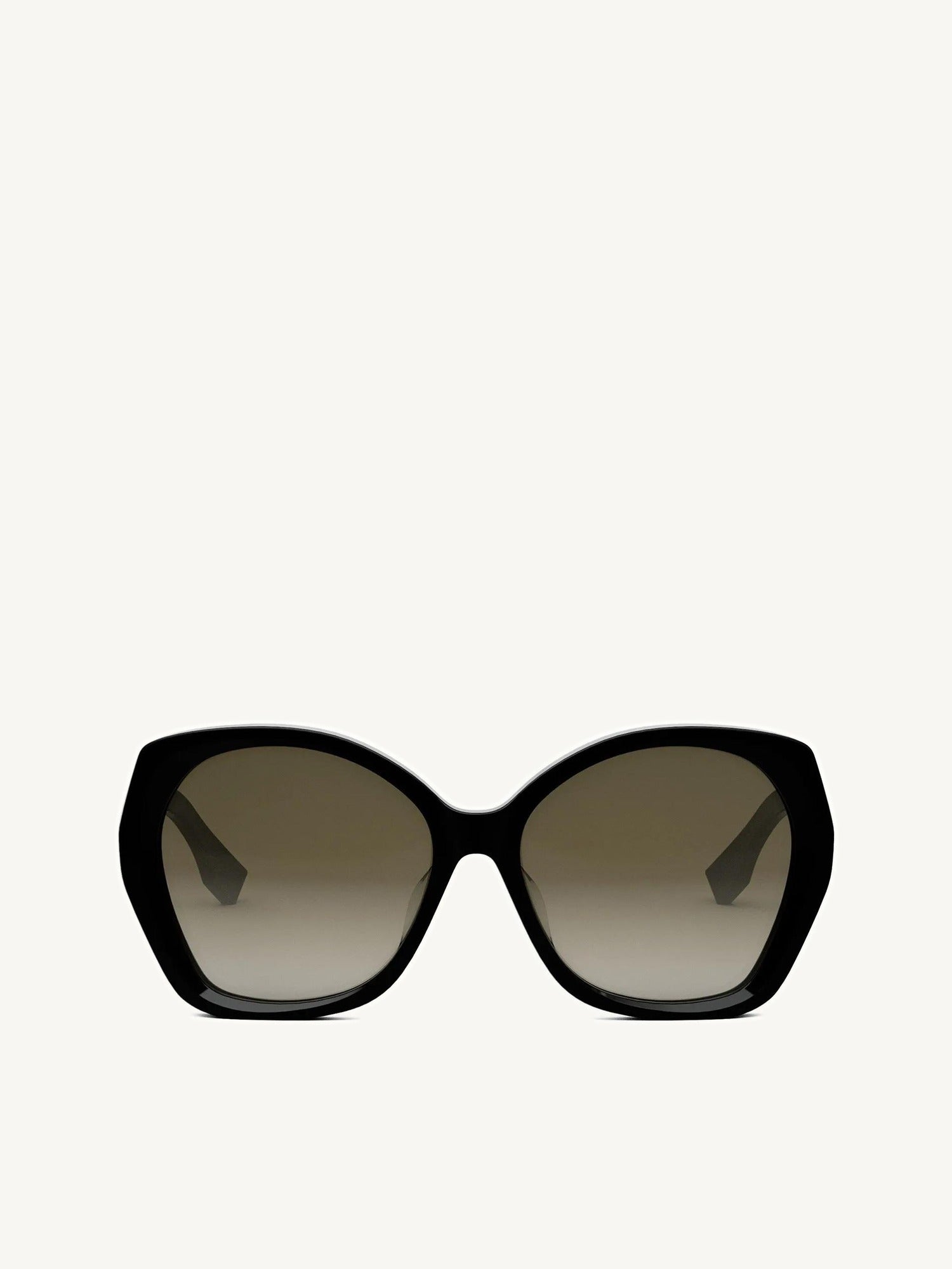 Fendi FE40112F 5801F Acetate Sunglasses in Black