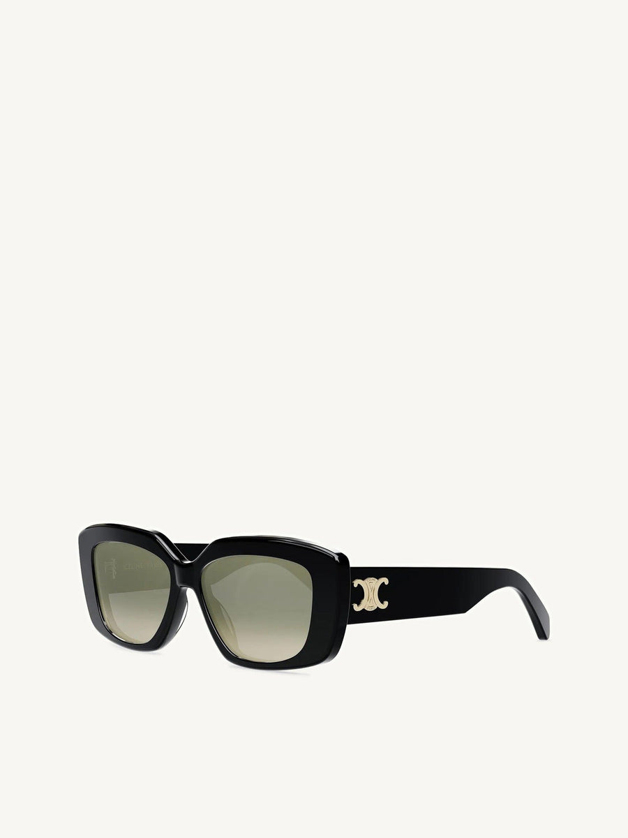Celine CL40216U 5501F Acetate Sunglasses in Black