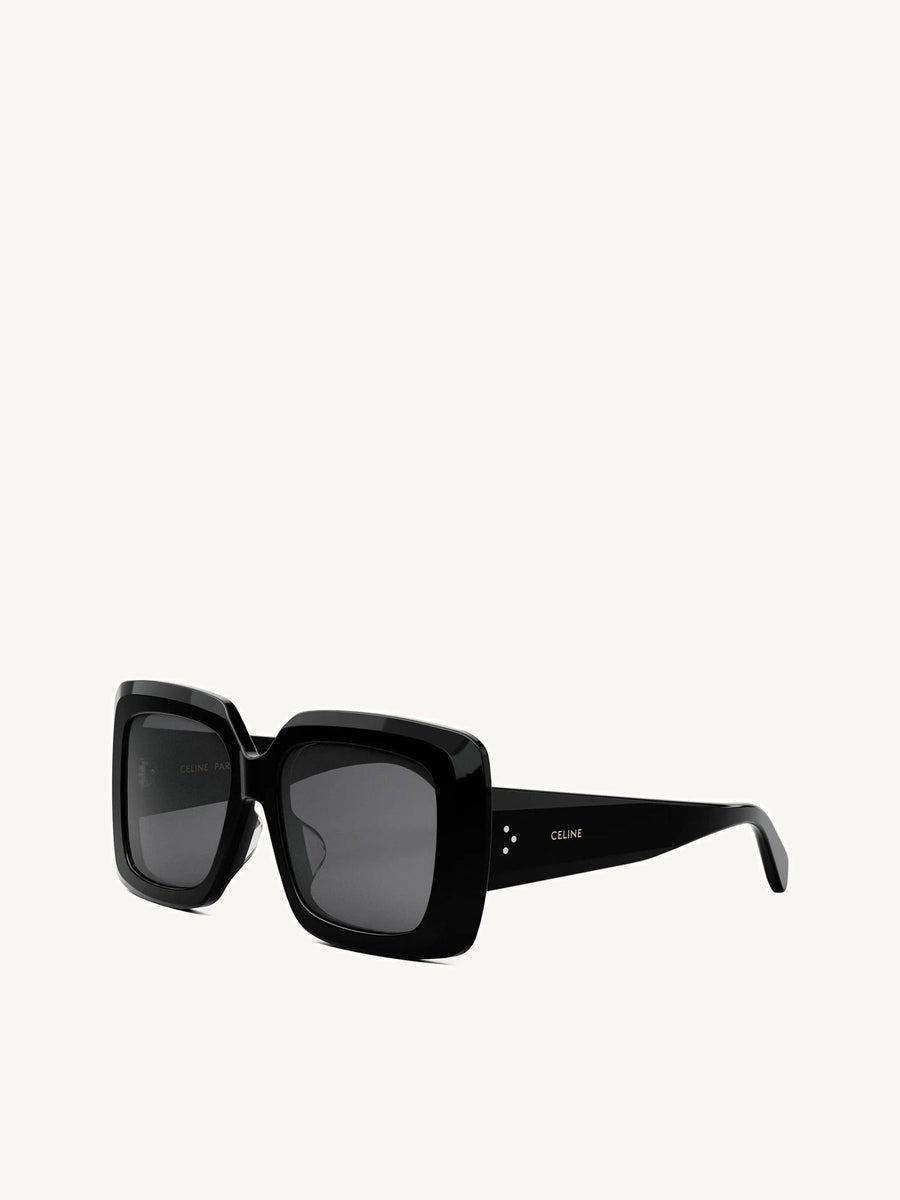 Celine CL40263F 5401A Acetate Sunglasses in Black