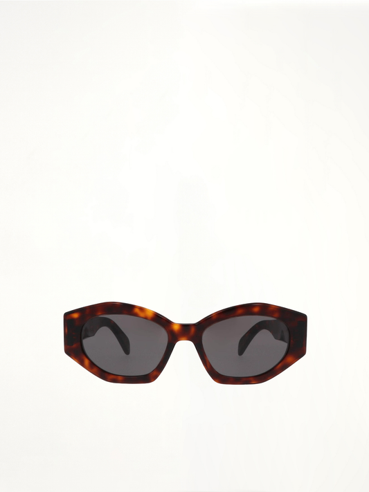 Celine CL40238U 5552A Acetate Sunglasses in Dark Havana