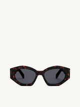 Celine CL40238U 5552A Acetate Sunglasses in Dark Havana