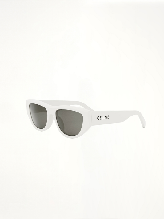 Celine CL40278U 5525A Acetate Sunglasses in White