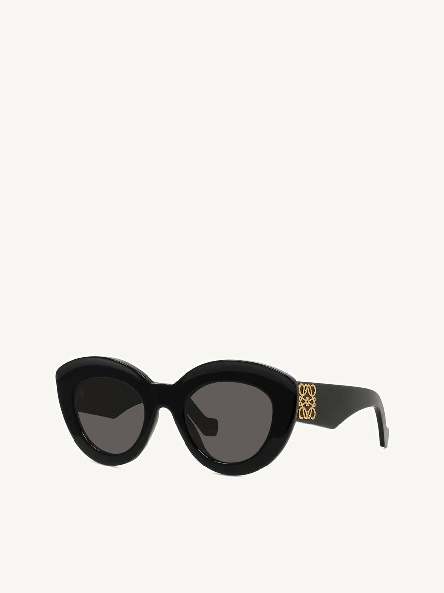 Loewe LW40051I 5001A Acetate Sunglasses in Black