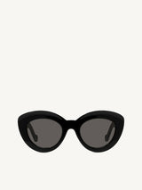 Loewe LW40051I 5001A Acetate Sunglasses in Black