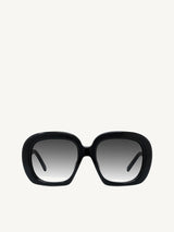 Loewe LW40113U 5301B Acetate Sunglasses in Black