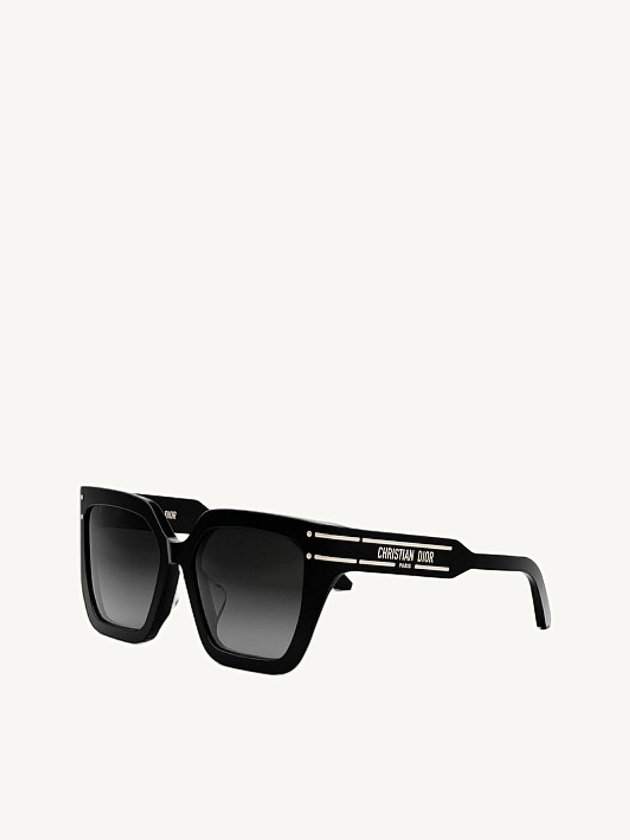 DiorSignature S10F 10A155 Sunglasses in Black/Gold