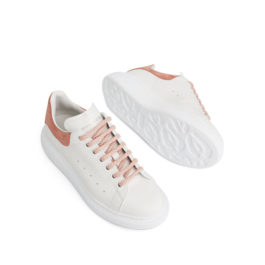 Larry Oversized Sneaker in White/Clay