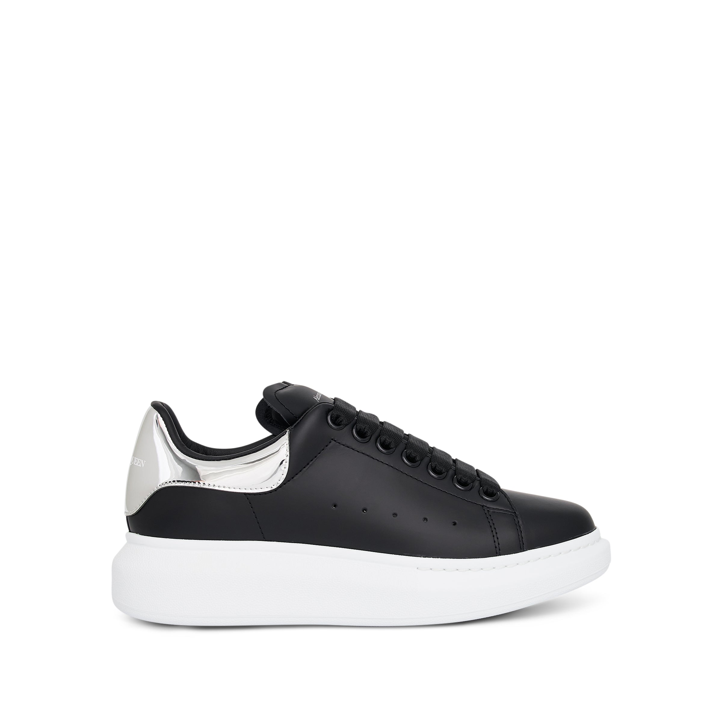 Larry Oversized Sneaker in Black/Silver