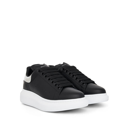 Larry Oversized Sneaker in Black/Silver