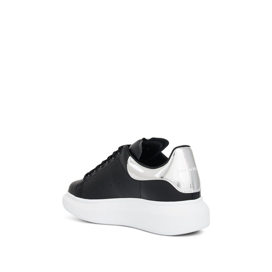 Larry Oversized Sneaker in Black/Silver