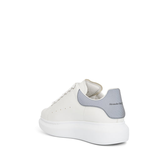 Larry Oversized Sneaker in White/Cement Grey