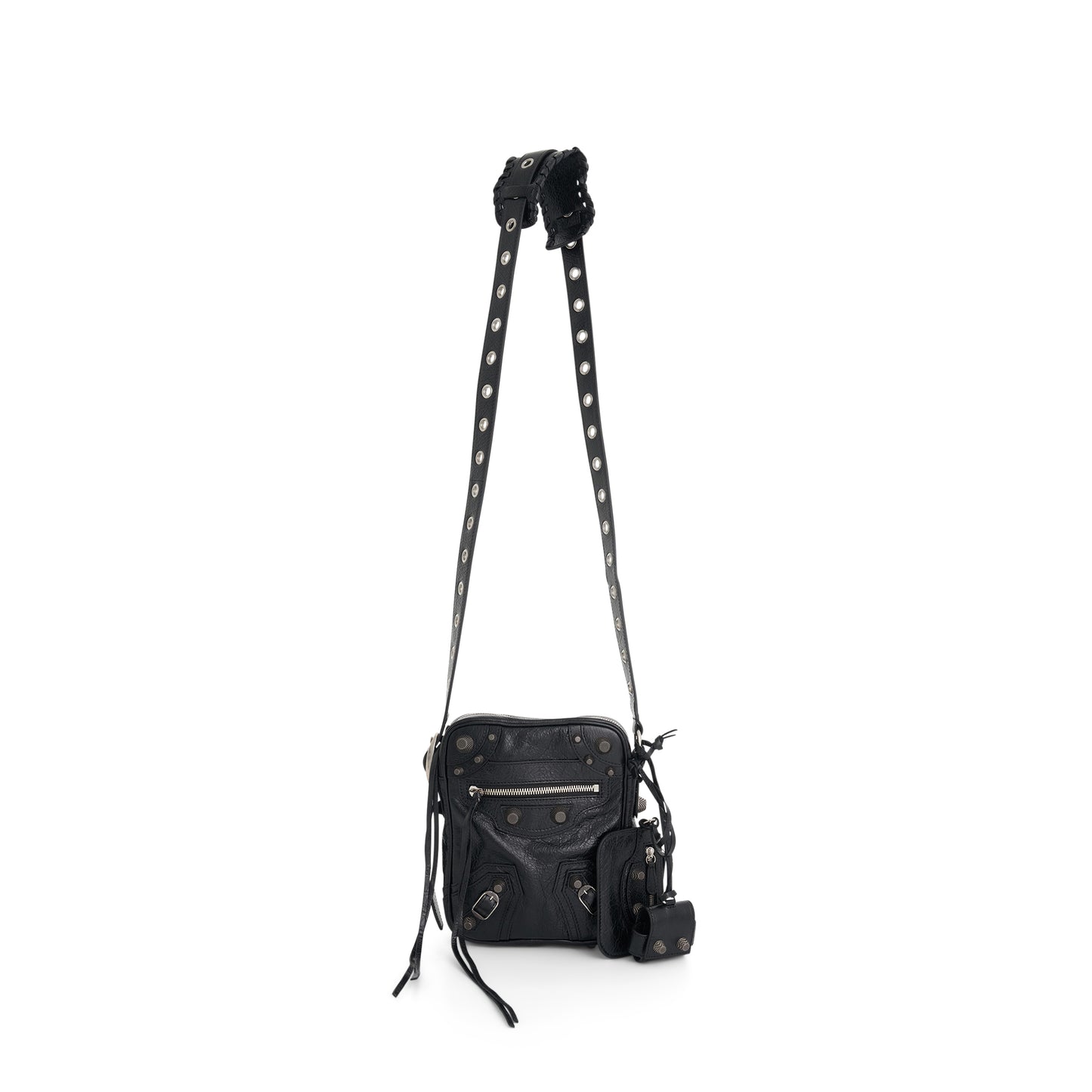 Le Cagole Men Crossbody in Black