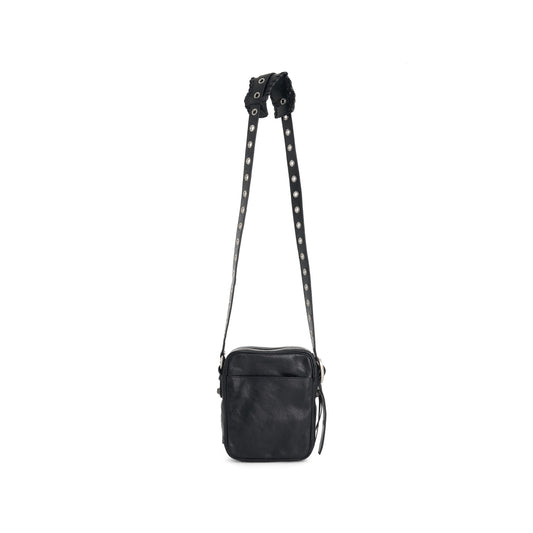 Le Cagole Men Crossbody in Black