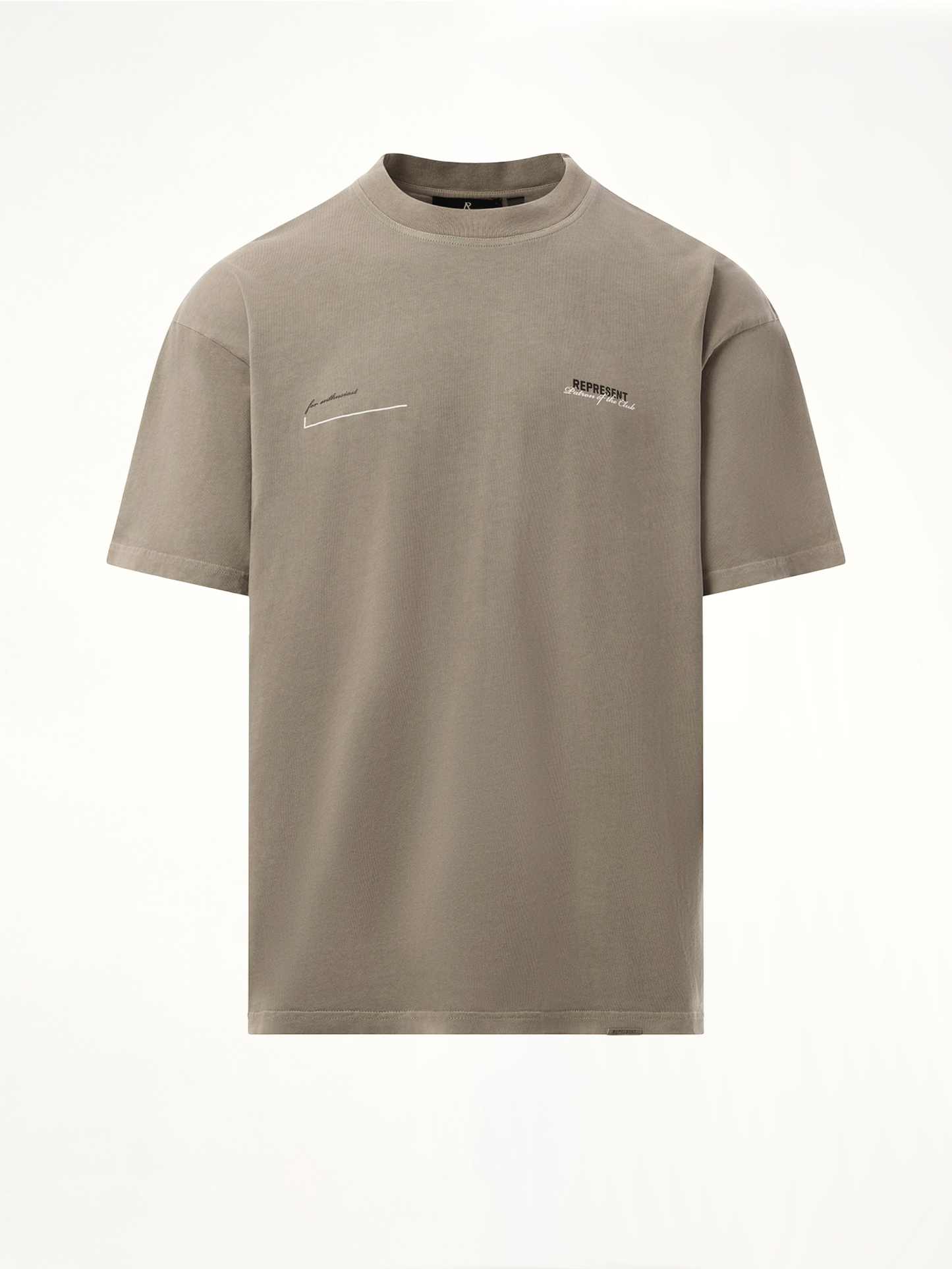 Patron of the Club T-Shirt in Mudstone