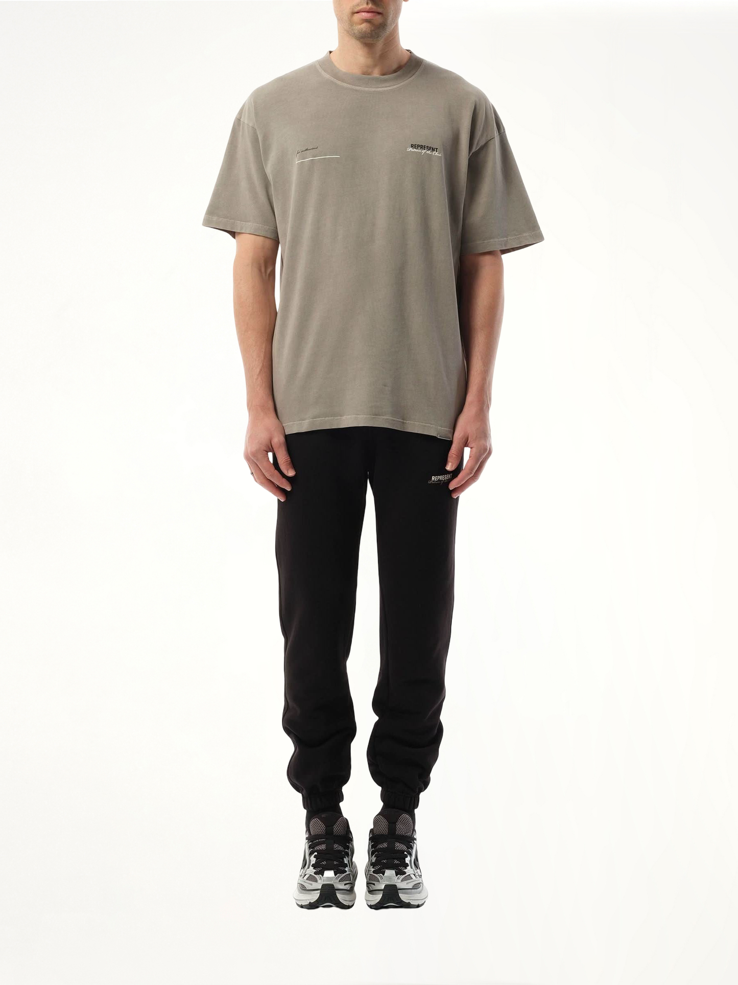 Patron of the Club T-Shirt in Mudstone