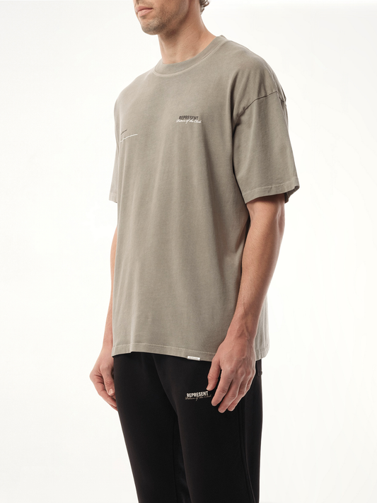 Patron of the Club T-Shirt in Mudstone