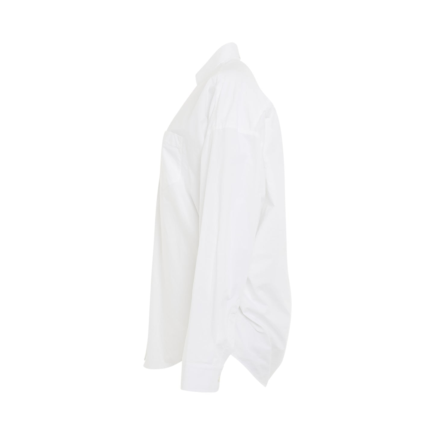 Cocoon Shirt in White