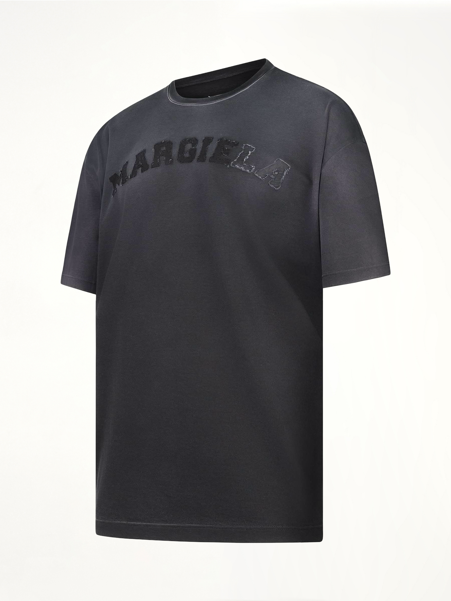 Memory Logo T-Shirt in Washed Dark Grey