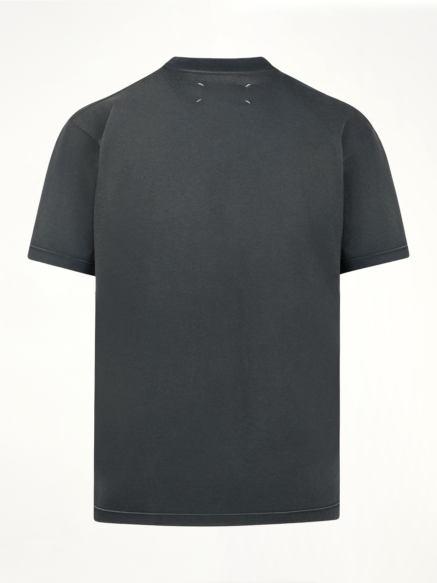 Faded Logo Relaxed Fit T-Shirt in Black